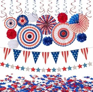 July 4th/Patriotic Party Decorations Kit